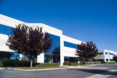 a large commercial building 